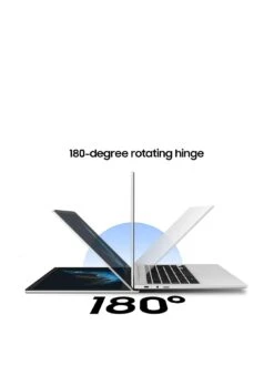 Samsung Galaxy Book2 Go 5G 14-in, Snapdragon 7c+ Gen 3 Processor, 4GB RAM, 128GB Storage -Digital Station VRX7G SQ3 0000000035 SILVER SLa