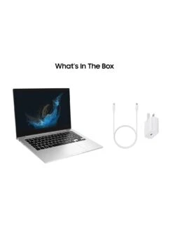 Samsung Galaxy Book2 Go 5G 14-in, Snapdragon 7c+ Gen 3 Processor, 4GB RAM, 128GB Storage -Digital Station VRX7G SQ7 0000000035 SILVER SLd3