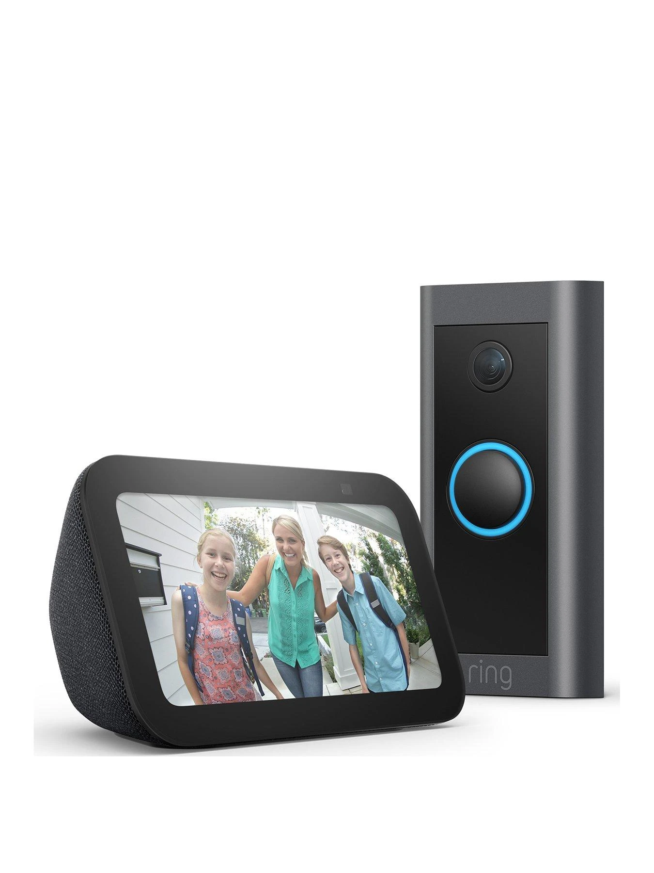 RING Wired Video Doorbell With Amazon Echo Show 5 2 RING Wired Video Doorbell With Amazon Echo Show 5 - Image 2