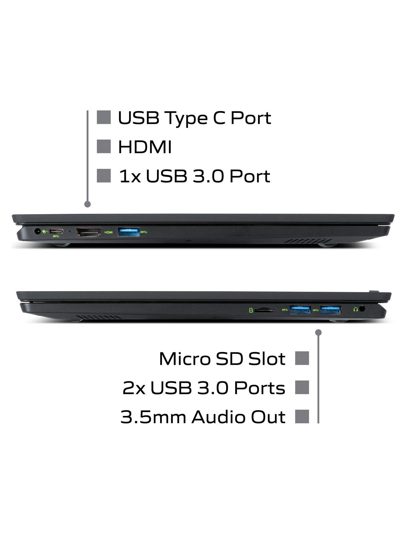 Geo Geobook 140X 14.1in 4GB 128GB UHD Windows 11 Gaming Laptop, Headset And Controller Bundle 6 Geo Geobook 140X 14.1in 4GB 128GB UHD Windows 11 Gaming Laptop, Headset And Controller Bundle - Image 6