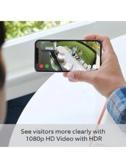 RING Spotlight Camera Pro - Wired -Digital Station VS6FL SQ4 0000000004 BLACK SLd