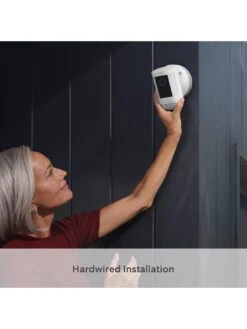 RING Spotlight Camera Pro - Wired -Digital Station VS6FL SQ6 0000000004 BLACK SLd2