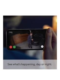 RING Spotlight Camera Battery Plus 10 RING Spotlight Camera Battery Plus -Digital Station VS6FM SQ3 0000000004 BLACK SLa