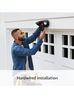 RING Floodlight Cam Wired Plus -Digital Station VS6FN SQ5 0000000004 BLACK SLd1