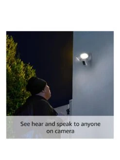 RING Floodlight Cam Wired Pro -Digital Station VS6FP SQ3 0000000004 BLACK SLa