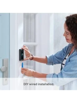 RING Video Doorbell Wired -Digital Station VS6FT SQ5 0000000004 BLACK SLd1