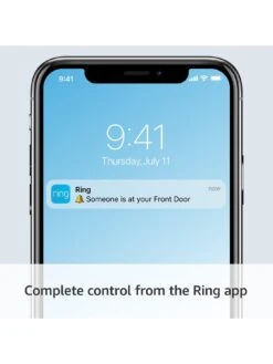 RING Video Doorbell Wired -Digital Station VS6FT SQ6 0000000004 BLACK SLd2