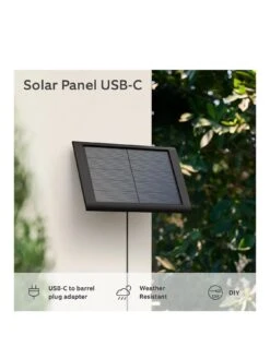 RING Solar Panel (USB-C) 6 RING Solar Panel (USB-C) -Digital Station VS7HX SQ2 0000000004 BLACK SLb