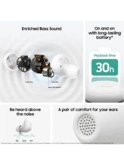 Samsung Galaxy Buds FE – Graphite - True Wireless Earphones 11 Samsung Galaxy Buds FE – Graphite - True Wireless Earphones -Digital Station VS8RR SQ5 0000000527 GRAPHITE SLd1